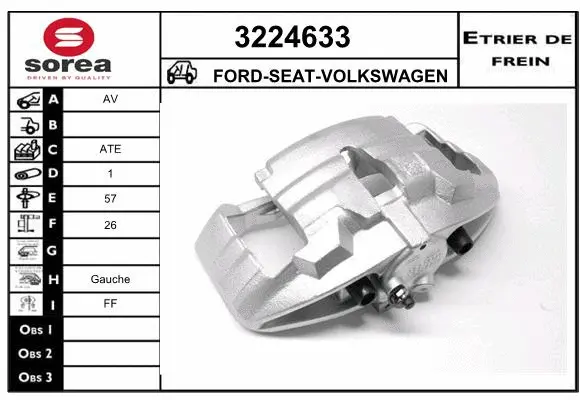 Brake Caliper (3224633)