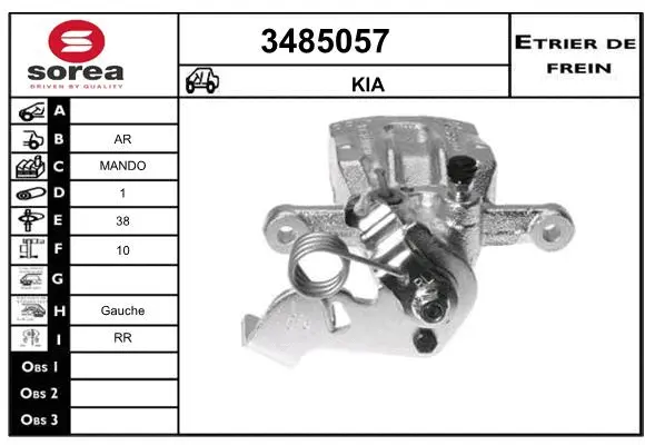 Brake Caliper (3485057)