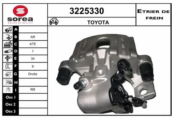 Brake Caliper (3225330)