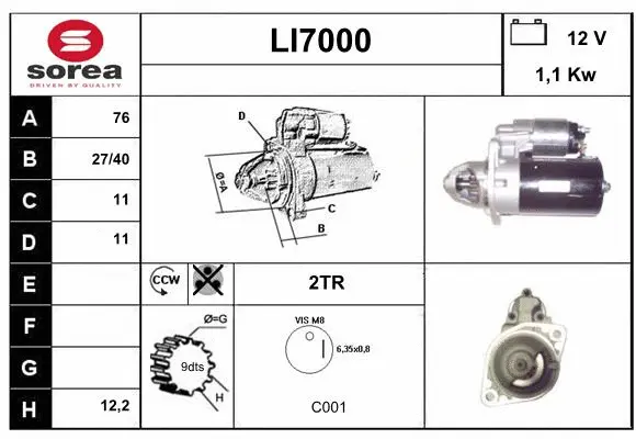 Starter (LI7000)