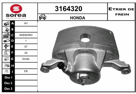 Brake Caliper (3164320)