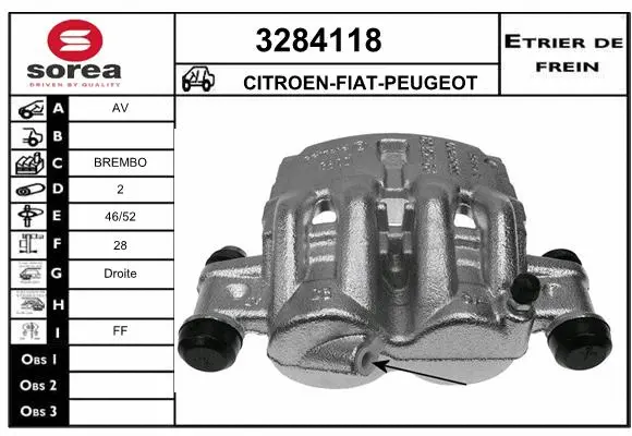 Brake Caliper (3284118)