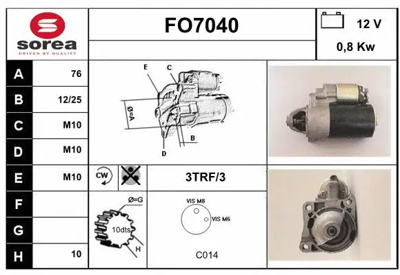 Starter (FO7040)