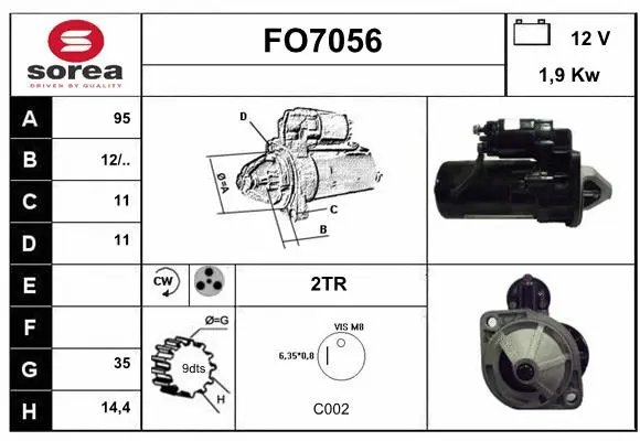 Starter (FO7056)