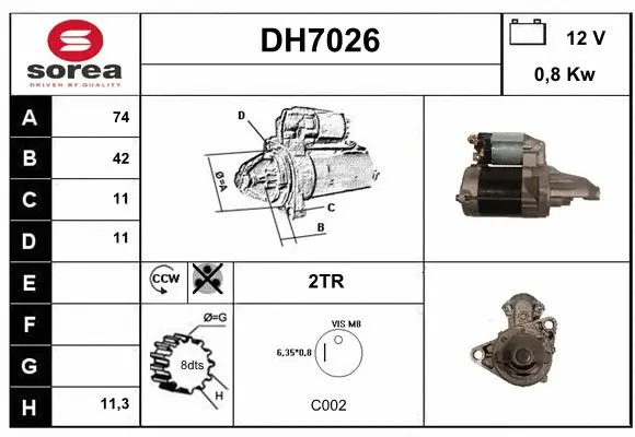 Starter (DH7026)