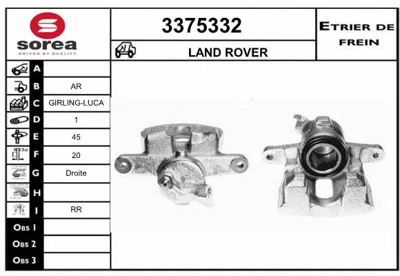 Brake Caliper (3375332)
