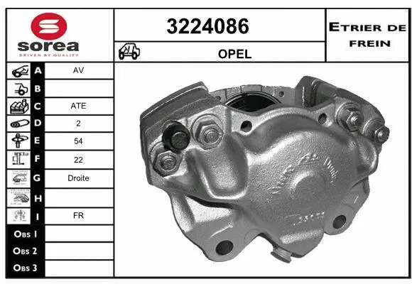 Brake Caliper (3224086)