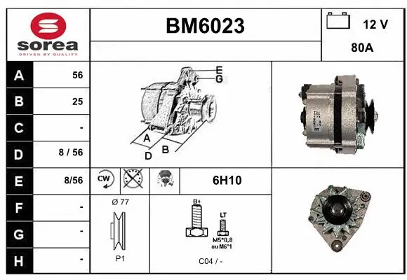 Alternator (BM6023)