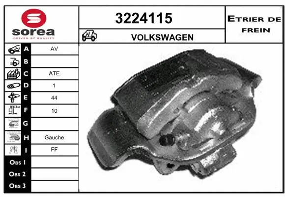 Brake Caliper (3224115)