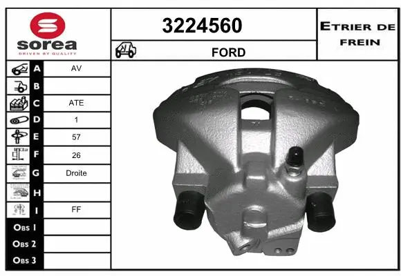 Brake Caliper (3224560)