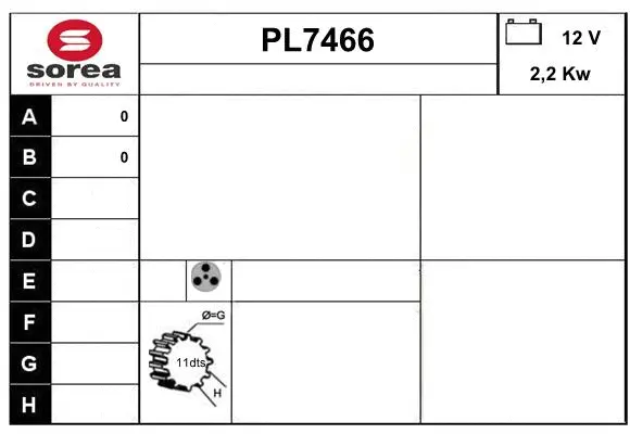 Starter (PL7466)