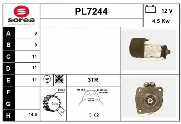 Starter (PL7244)