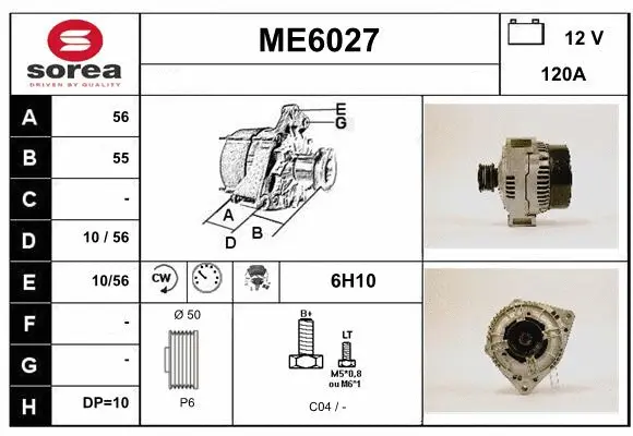 Alternator (ME6027)