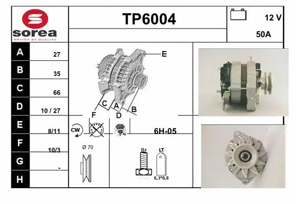Alternator (TP6004)