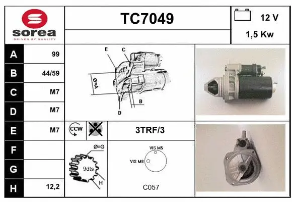 Starter (TC7049)