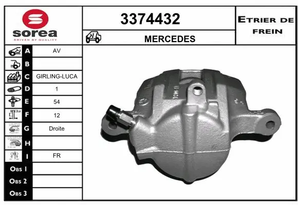 Brake Caliper (3374432)