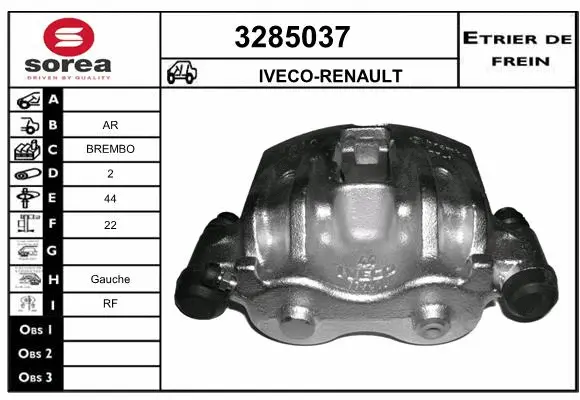 Brake Caliper (3285037)
