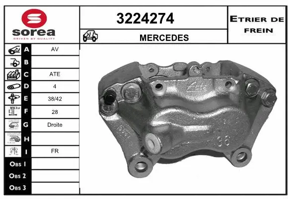 Brake Caliper (3224274)