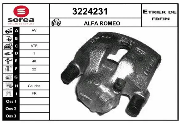 Brake Caliper (3224231)