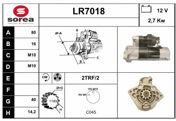 Starter (LR7018)