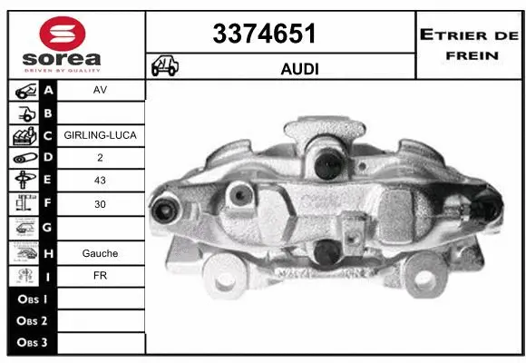 Brake Caliper (3374651)