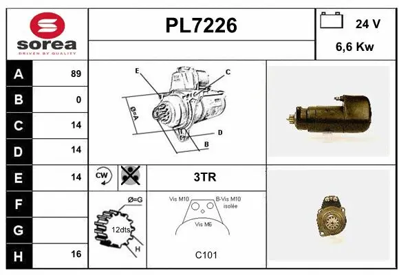 Starter (PL7226)
