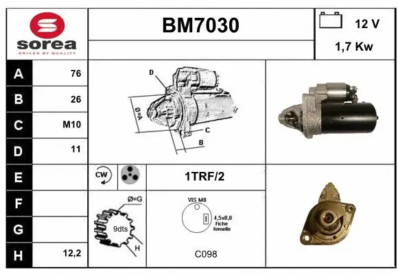 Starter (BM7030)