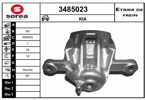 Brake Caliper (3485023)