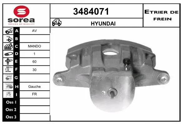 Brake Caliper (3484071)