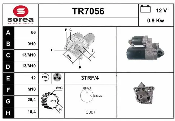 Starter (TR7056)