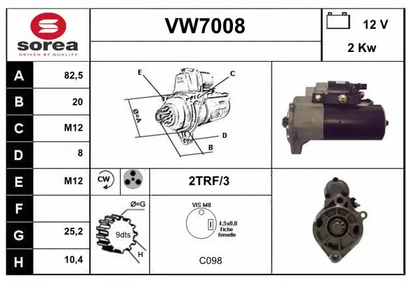 Starter (VW7008)