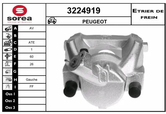 Brake Caliper (3224919)