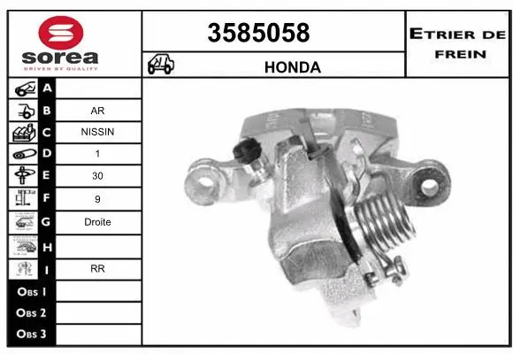 Brake Caliper (3585058)