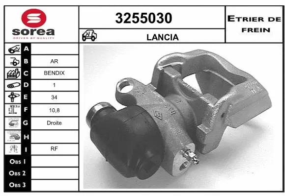 Brake Caliper (3255030)