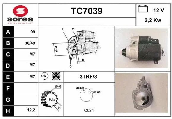 Starter (TC7039)