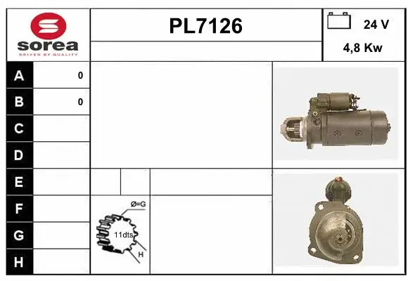 Starter (PL7126)