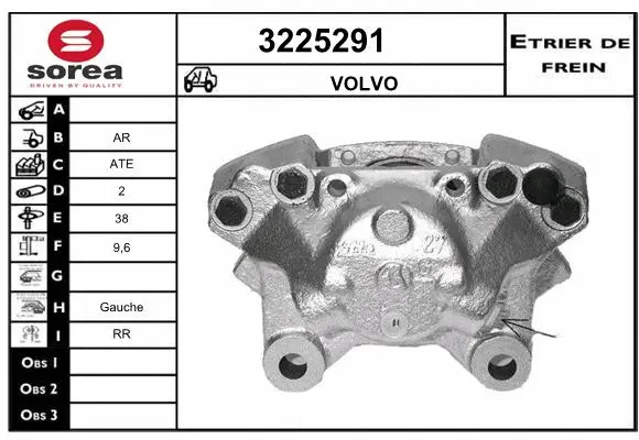 Brake Caliper (3225291)