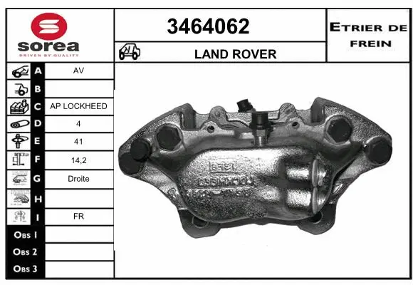Brake Caliper (3464062)