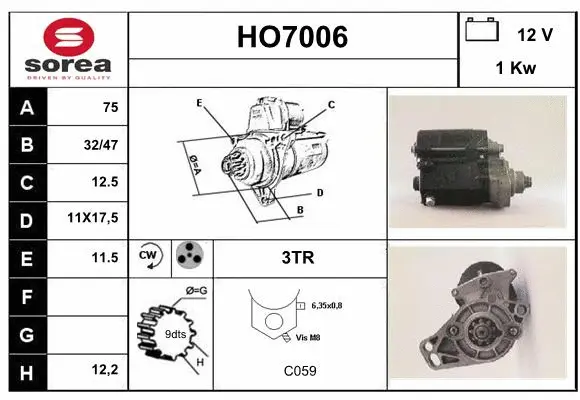 Starter (HO7006)