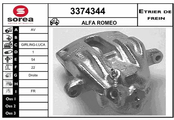 Brake Caliper (3374344)
