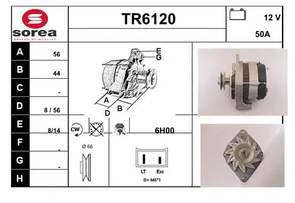 Alternator (TR6120)