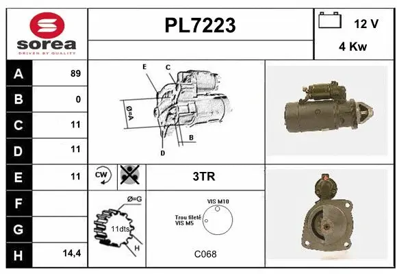 Starter (PL7223)