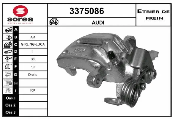 Brake Caliper (3375086)