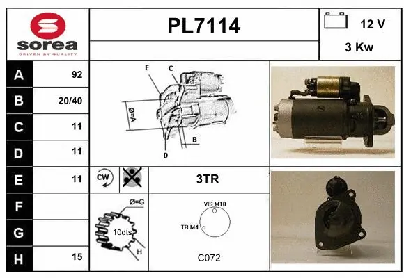 Starter (PL7114)
