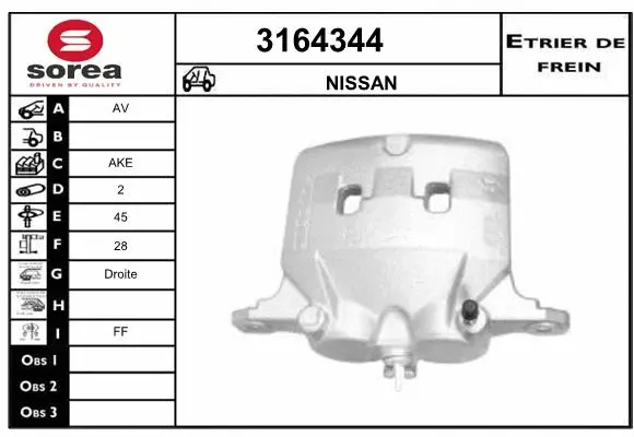 Brake Caliper (3164344)