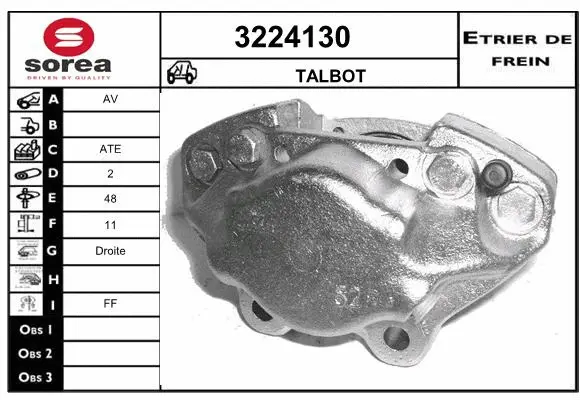 Brake Caliper (3224130)