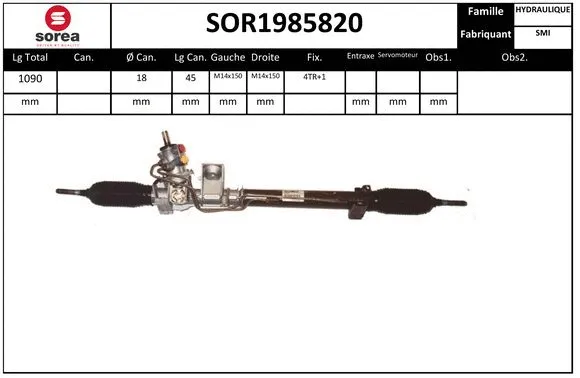 Steering Gear (SOR1985820)
