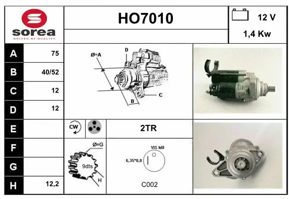 Starter (HO7010)