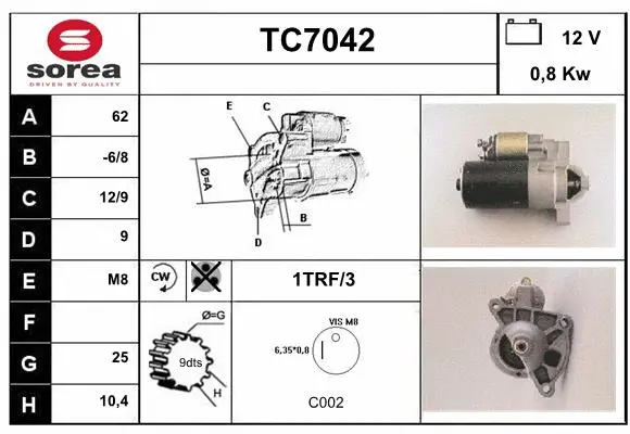 Starter (TC7042)