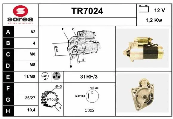 Starter (TR7024)